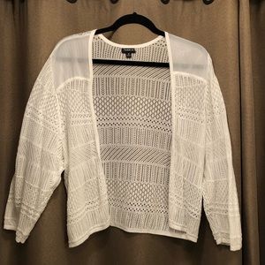 White cardigan torrid